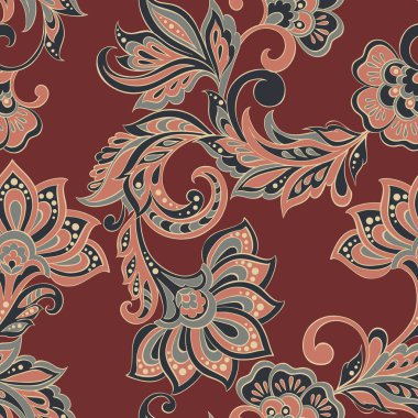 Hint tarzında çiçek desenli.. 