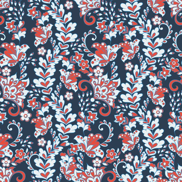 Çiçek arkaplan. Kusursuz vektör deseni