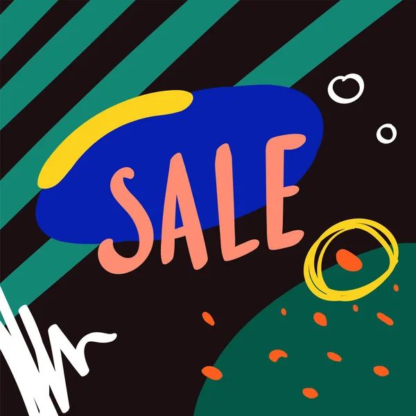 Verkoop Deal Ontwerp Illustratie — Stockvector