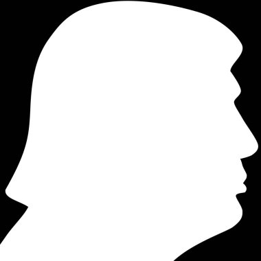 Februry 5, 2017. Bizi Başkan Donald Trump profil sağ