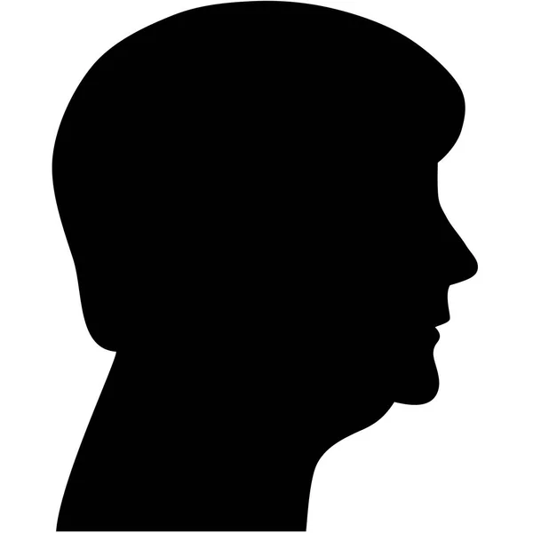 04. märz 2017. die bundeskanzlerin von deutschland, angela dorothea merkel, silhouette rechtes profil. — Stockfoto