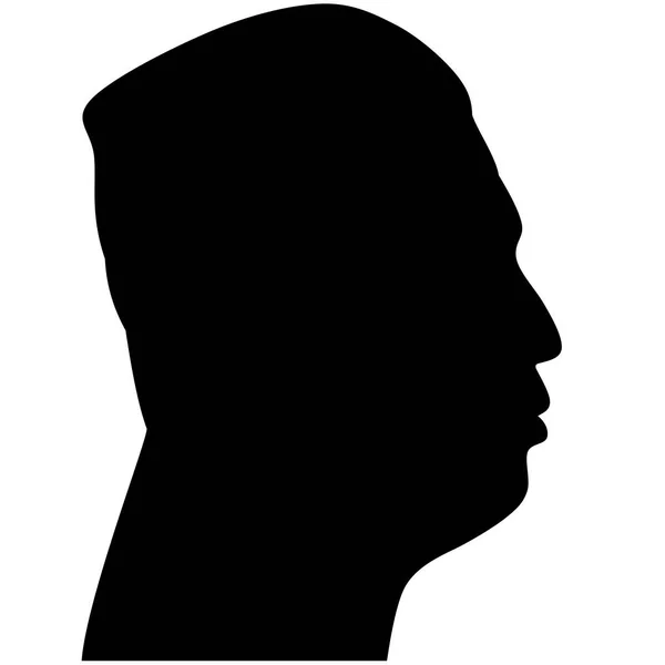 March 25, 2017. supreme leader of the Democratic People's Republic of North Korea, Kim Jong-un, silhouette abstract right profile. — Stock Photo, Image
