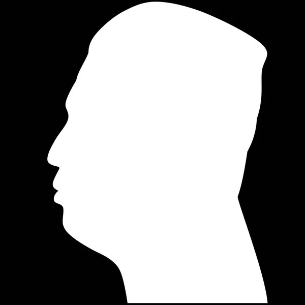 25. märz 2017. Oberster Führer der demokratischen Volksrepublik Nordkorea, kim jong-un, Silhouette abstraktes linkes Profil. — Stockfoto
