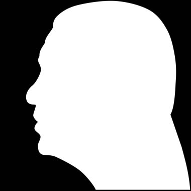 27 Şubat 2017. Türkiye, Recep Tayyip Erdoğan, siluet soyut sol profil başkanı.