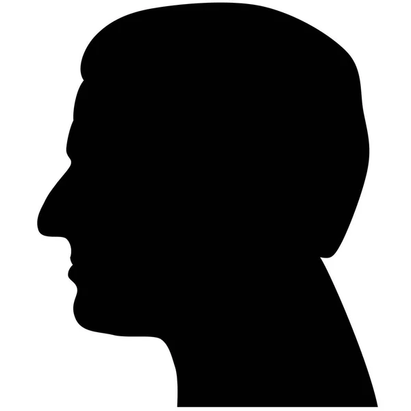 04 maggio 2017. Emmanuel Macron, candidato alla presidenza. silhouette profilo sinistro. Rendering 3D . — Foto Stock