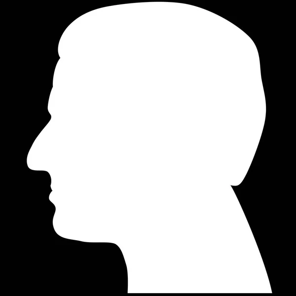 04 мая 2017 года. Эммануэль Макрон, кандидат в президенты. силуэт левого профиля. 3D рендеринг . — стоковое фото