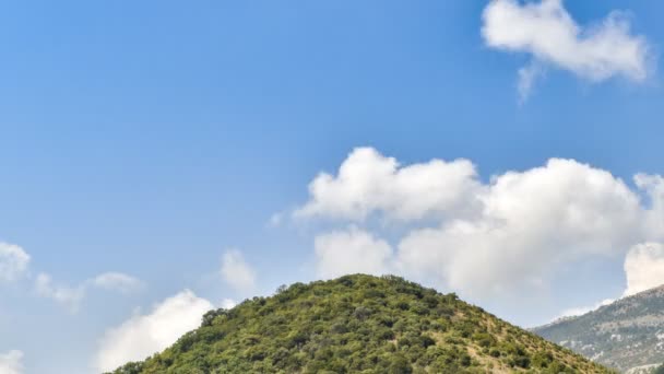 Процес Створення Грозової Хмари Горах Чорногорії Тімелапс 3840X2160 — стокове відео