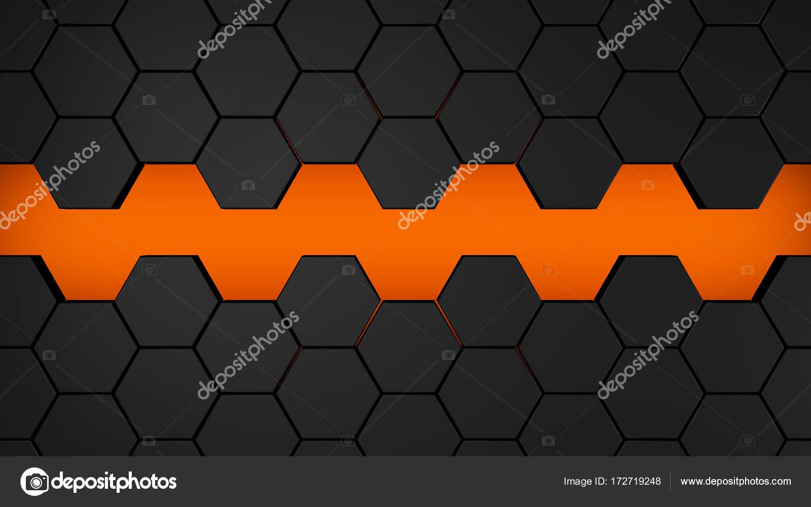 orange and black pattern