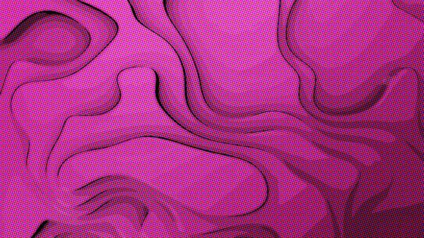 Abstract Comics Técnica Tyrian Roxo Fundo — Fotografia de Stock