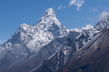 Ama Dablam dağ manzaralı, Namche ın Bazaarı