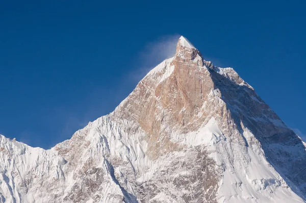 Pico de montaña Masherbrum, K2trek — Foto de Stock