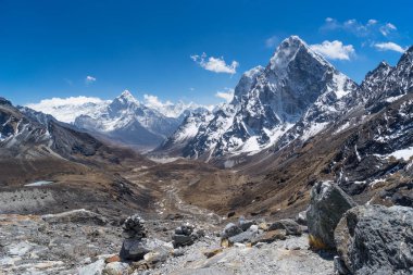 Ama Dablam dağ tepe Çola, geçmek, Everest bölgesi