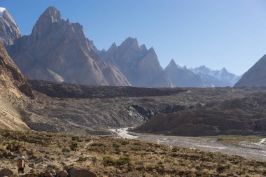 Trango Kulesi Aile, Lobsang spire ve Baltoro buzul, K2 trek,