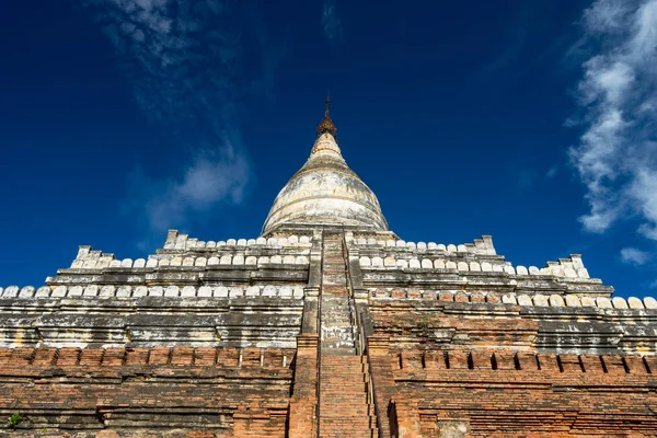 Shwesandaw pagoda landmark staden Bagan, Mandalay, Myanmar — Stockfoto