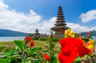ULUN danu bratan Tapınağı landmark Bali Adası, Endonezya