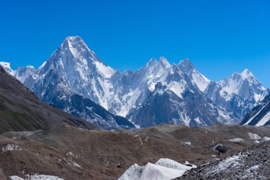 Gasherbrum massif dağ birçok zirve, Skardu, Gilgit, Pakist ile
