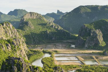 Sam ROI Yod dağ manzarası, Prachuap Khiri Khan
