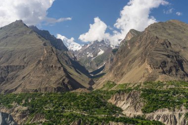 Güzel Hunza Vadisi yaz, Pakistan