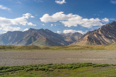 Güzel manzara Zanskar vadi yaz, Jammu Keşmir, 
