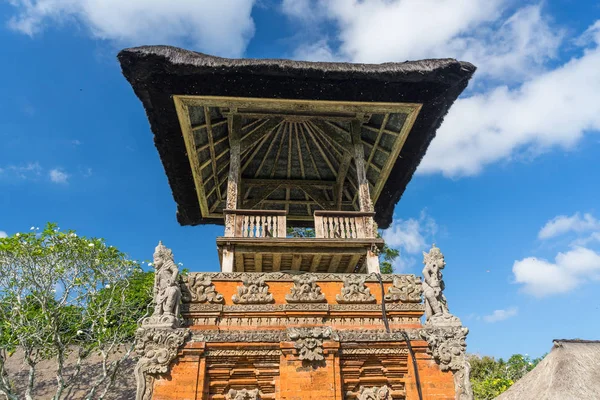 Taman Ayun tempel, hinduiska templet landmarken av ön Bali, Indones — Stockfoto