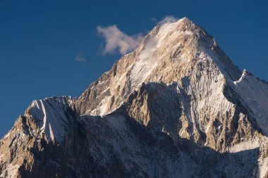 Gasherbrum 4 dağ tepe, K2 trek, Karakurum, Pakistan