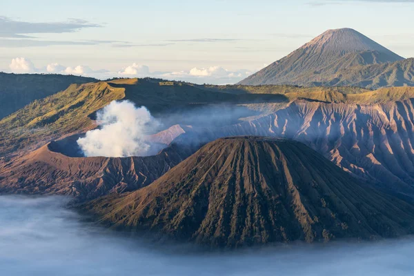 Bromo aktif yanardağ Dağı, Doğu Java, güzel sahne ben