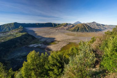 Bromo aktif yanardağ dağ bir sabah, Doğu Java, Endonezya