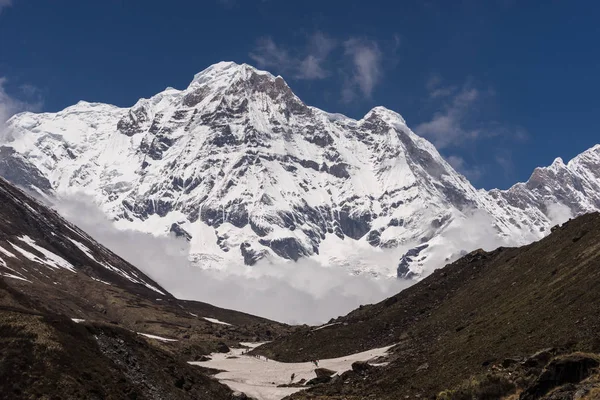 Annapurna south över Annapurna base camp, Pokhara, Nepal — Stockfoto