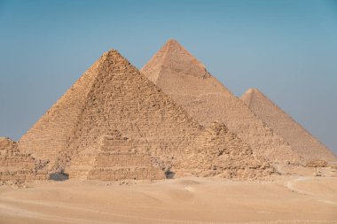 Kahire 'nin başkenti Mısır, Afrika' daki Büyük Giza Piramidi