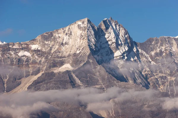 Kongde Vetta Della Montagna Nella Regione Dell Everest Parte Della — Foto Stock