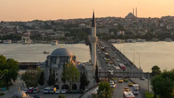 Stanbul Tarihi Asya Ile Avrupa Arasındaki Kavşak Türkiye — Stok video