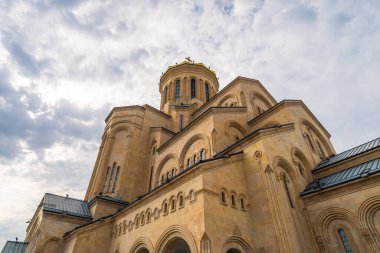 Tiflis 'in Kutsal Üçlü Katedrali, Gürcistan, Avrupa' nın en büyük Ortodoks Katedrali