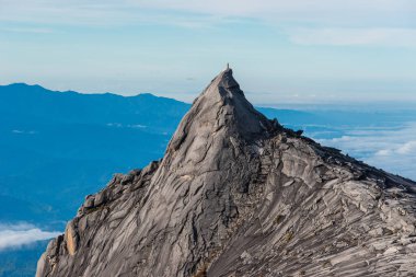 Borneo Adası 'ndaki Kinabalu Dağı' nın güney zirvesi, Malezya Sabah Eyaleti, Asya
