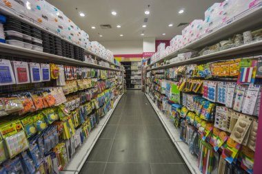 Kuala Lumpur, 16 Ocak 2017: 16 Ocak 2017 Daiso Shop iç görünüm. Daiso 