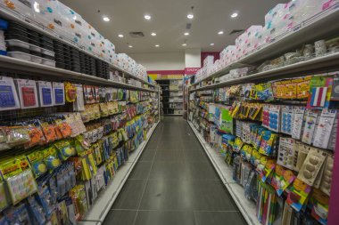 Kuala Lumpur, 16 Ocak 2017: 16 Ocak 2017 Daiso Shop iç görünüm. Daiso 