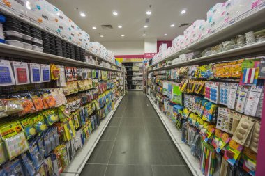 Kuala Lumpur, 16 Ocak 2017: 16 Ocak 2017 Daiso Shop iç görünüm. Daiso 