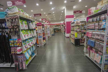 Kuala Lumpur, 16 Ocak 2017: 16 Ocak 2017 Daiso Shop iç görünüm. Daiso 