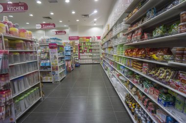Kuala Lumpur, 16 Ocak 2017: 16 Ocak 2017 Daiso Shop iç görünüm. Daiso 