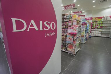 Kuala Lumpur, 16 Ocak 2017: 16 Ocak 2017 Daiso Shop iç görünüm. Daiso 