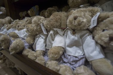 Kuala Lumpur, 16 Jan 2017. Güzel dantel yapay çiçek ve teddy ayı iyi bilinen Dükkanı.