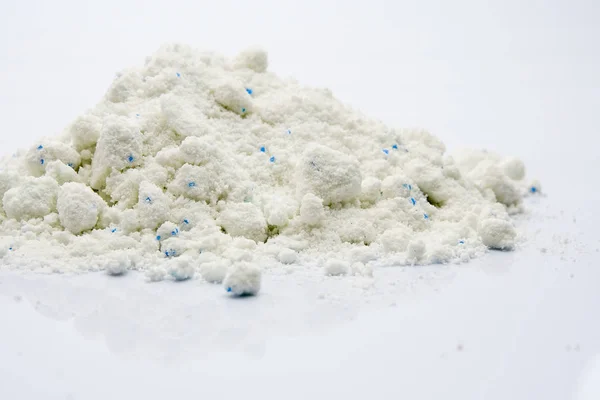 Powder detergent isolated on white. — Stock Photo, Image