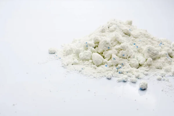 Powder detergent isolated on white. — Stock Photo, Image