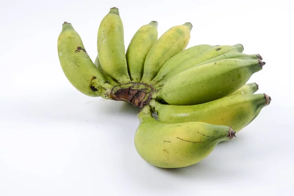 白地に隔離されたバナナ. — ストック写真