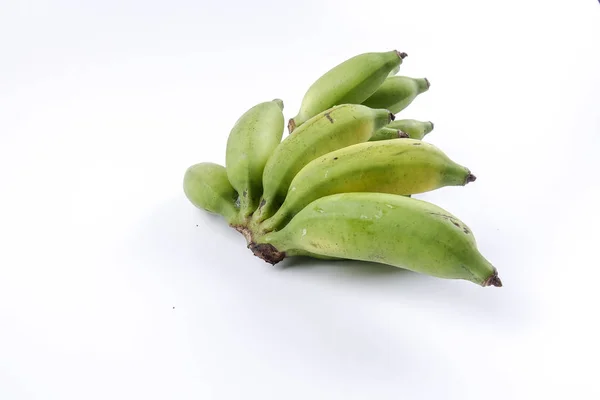 Banana isolada sobre fundo branco. — Fotografia de Stock