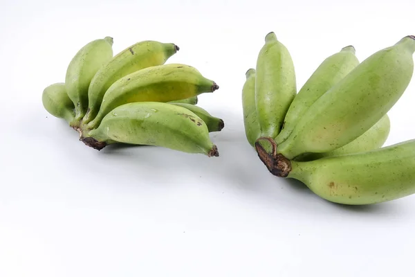 Banan isolerad på vit bakgrund. — Stockfoto