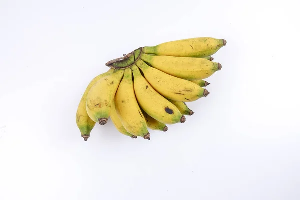 Банан ізольований на білому тлі . — стокове фото