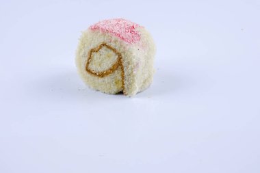 Pasta rulosu. beyaz üzerine izole.