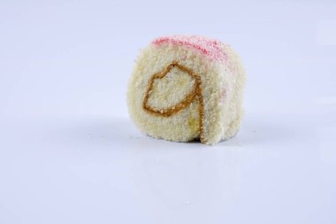 Pasta rulosu. beyaz üzerine izole.