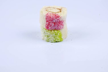 Pasta rulosu. beyaz üzerine izole.