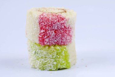 Pasta rulosu. beyaz üzerine izole.